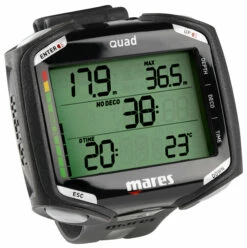 CRESSI Ordinateur QUAD MARES 6 CRESSI Ordinateur QUAD MARES -La Palanquee Soldes Magasin 414134 quad bk