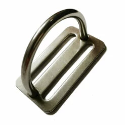 Anneau ESM Inox En D Avec Passe Sangle -La Palanquee Soldes Magasin 90