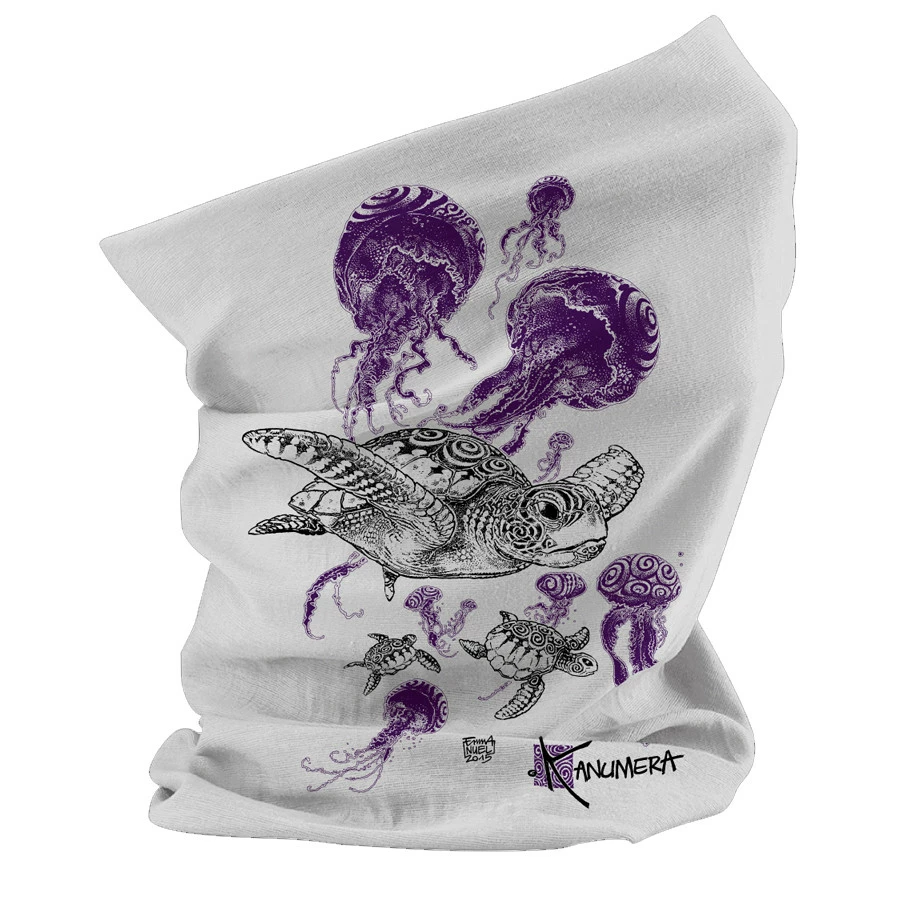 Cache Cou Bandeau KANUMERA Banquet Des Tortues 1 Cache Cou Bandeau KANUMERA Banquet Des Tortues