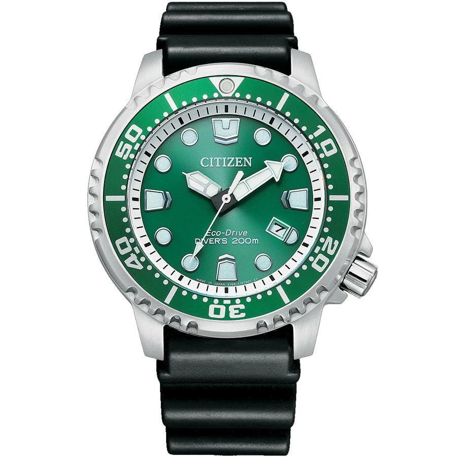 Montre CITIZEN ECO DRIVE Promaster Marine Verte BN0158-18X 1 Montre CITIZEN ECO DRIVE Promaster Marine Verte BN0158-18X