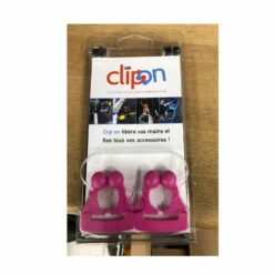 CLIP ON 16 CLIP ON -La Palanquee Soldes Magasin clip rose 1