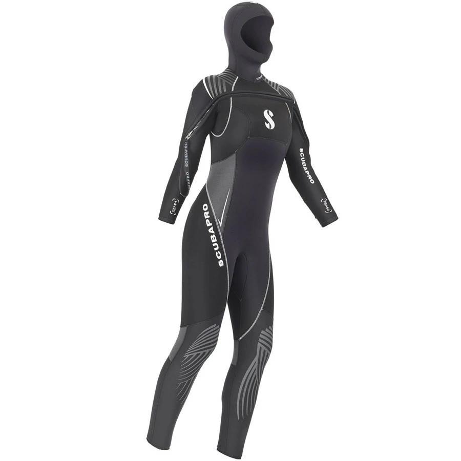 Combinaison DEFINITION SCUBAPRO 7mm Dame à Cagoule 1 Combinaison DEFINITION SCUBAPRO 7mm Dame à Cagoule