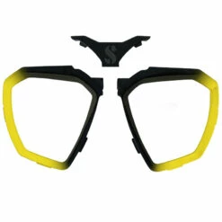 Cerclage Couleur Pour D-MASK Scubapro -La Palanquee Soldes Magasin d mask cerclage jaune 1