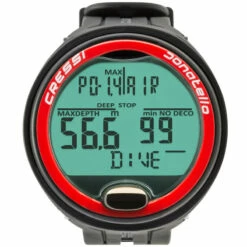 Ordinateur DONATELLO CRESSI + Pochon -La Palanquee Soldes Magasin donatello rouge