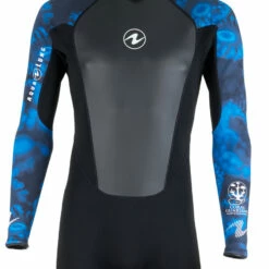 Combinaison HYDROFLEX AQUALUNG 3mm Homme Bleu -La Palanquee Soldes Magasin hydroflex bleu homme 3