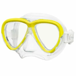 Masque INTEGA TUSA 11 Masque INTEGA TUSA -La Palanquee Soldes Magasin intega trans jaune 2