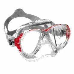 Masque EYES EVOLUTION CRYSTAL CRESSI 10 Masque EYES EVOLUTION CRYSTAL CRESSI -La Palanquee Soldes Magasin masque eyes evo crystal rouge 1