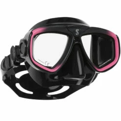 Masque ZOOM EVO SCUBAPRO 17 Masque ZOOM EVO SCUBAPRO -La Palanquee Soldes Magasin masque zoom evo noir rose 1 2