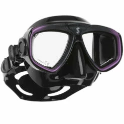 Masque ZOOM EVO SCUBAPRO 15 Masque ZOOM EVO SCUBAPRO -La Palanquee Soldes Magasin masque zoom evo noir violet 1