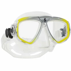 Masque ZOOM EVO SCUBAPRO 13 Masque ZOOM EVO SCUBAPRO -La Palanquee Soldes Magasin masque zoom evo transparent jaune 2