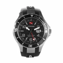 Montre TRAVELLER DUAL TIME CRESSI 10 Montre TRAVELLER DUAL TIME CRESSI -La Palanquee Soldes Magasin montre dual time cressi noir