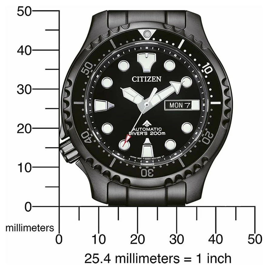 Montre CITIZEN Promaster Noire Mat NY0145-86E 2 Montre CITIZEN Promaster Noire Mat NY0145-86E – Image 2