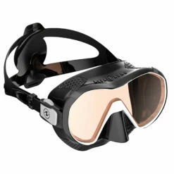 Masque PLAZMA AQUALUNG 22 Masque PLAZMA AQUALUNG -La Palanquee Soldes Magasin plazma noir mirroir 1