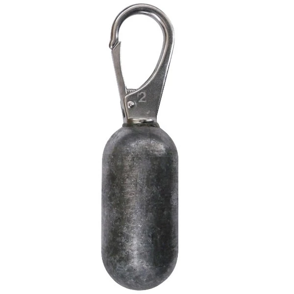 Plomb Cylindrique 1KG Avec Mousqueton 1 Plomb Cylindrique 1KG Avec Mousqueton