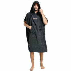 Poncho CRESSI Noir 7 Poncho CRESSI Noir -La Palanquee Soldes Magasin pochon noir 2