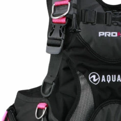 Stab PRO HD AQUALUNG Dame -La Palanquee Soldes Magasin pro hd noire rose detail 1