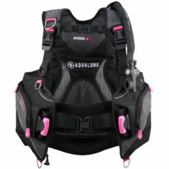 Stab PRO HD AQUALUNG Dame -La Palanquee Soldes Magasin pro hd noire rose 4