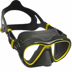 Masque QUANTUM CRESSI 12 Masque QUANTUM CRESSI -La Palanquee Soldes Magasin quantum noir jaune 2