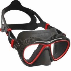Masque QUANTUM CRESSI 13 Masque QUANTUM CRESSI -La Palanquee Soldes Magasin quantum noir rouge 2