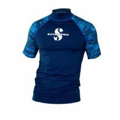 Lycra RASH GUARD AEGEAN SCUBAPRO UPF 50 Manches Courtes Homme