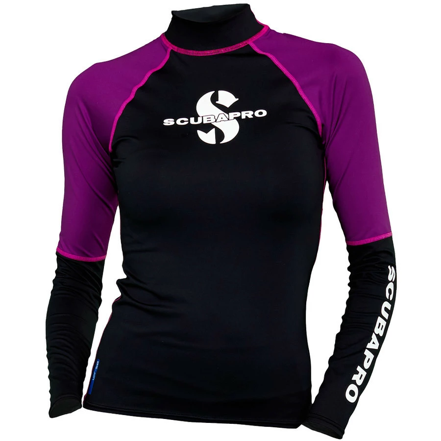 Lycra RASH GUARD JEWEL SCUBAPRO UPF 50 Manches Longues Dame 1 Lycra RASH GUARD JEWEL SCUBAPRO UPF 50 Manches Longues Dame