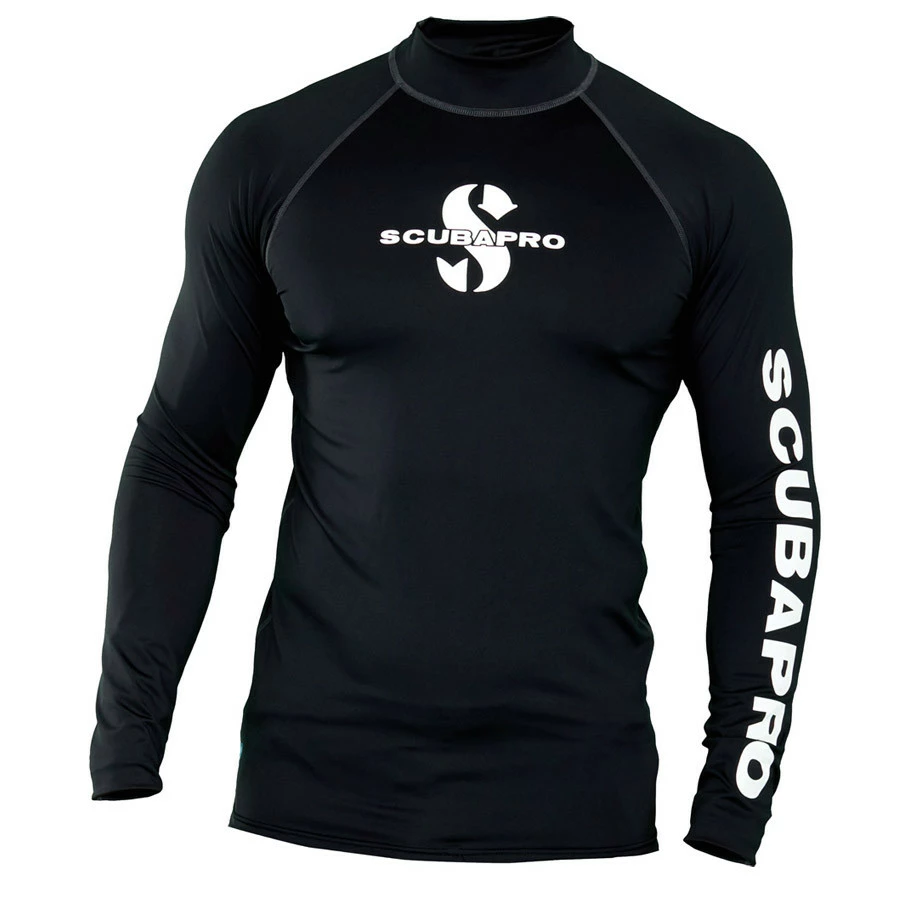 Lycra RASH GUARD NOIR SCUBAPRO UPF 50 Manches Longues Homme 1 Lycra RASH GUARD NOIR SCUBAPRO UPF 50 Manches Longues Homme
