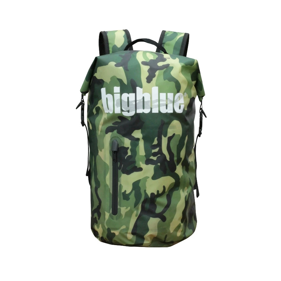 Sac Etanche BIGBLUE Camo Vert 1 Sac Etanche BIGBLUE Camo Vert