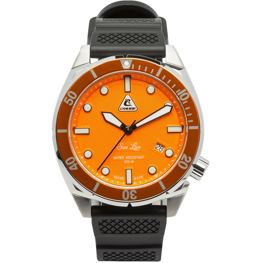 Montre SEA LION CRESSI Orange 1 Montre SEA LION CRESSI Orange