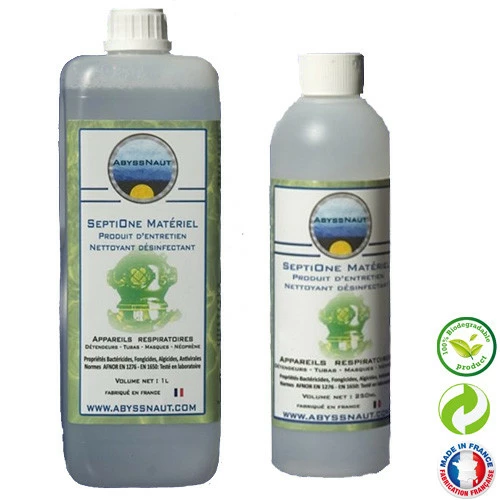 Nettoyant Désinfectant SEPTIONE Matériel ABYSSNAUT 1 Nettoyant Désinfectant SEPTIONE Matériel ABYSSNAUT