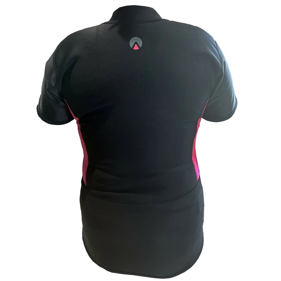 Top SHORT SLEEVES VEST CHILLPROOF SHARKSKIN Dame Manches Courtes Rose 3 Top SHORT SLEEVES VEST CHILLPROOF SHARKSKIN Dame Manches Courtes Rose – Image 3