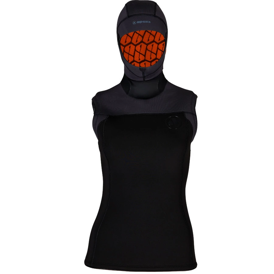 Sous Veste APEKS à Cagoule 5-4mm Dame 1 Sous Veste APEKS à Cagoule 5-4mm Dame