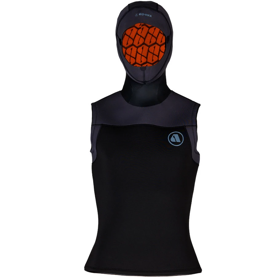 Sous Veste APEKS à Cagoule 5-4mm Homme 1 Sous Veste APEKS à Cagoule 5-4mm Homme