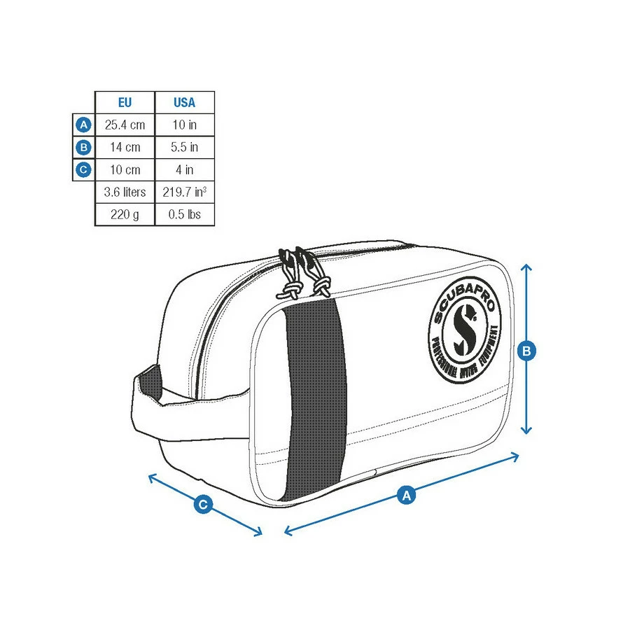 Sac étanche TRAVELLER DRY AQUALUNG 2 Sac étanche TRAVELLER DRY AQUALUNG – Image 2