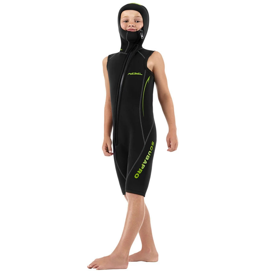 Veste REBEL SCUBAPRO 5mm Enfant Avec Cagoule 1 Veste REBEL SCUBAPRO 5mm Enfant Avec Cagoule